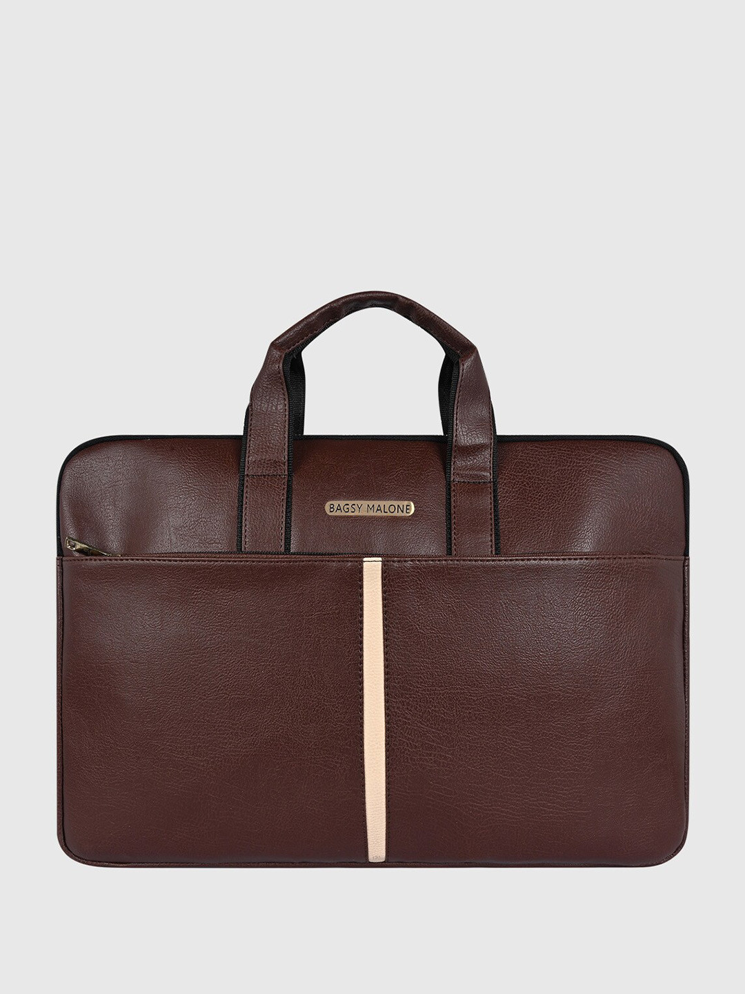 Bagsy Malone Unisex Textured Laptop Bag- Up to 15 inch