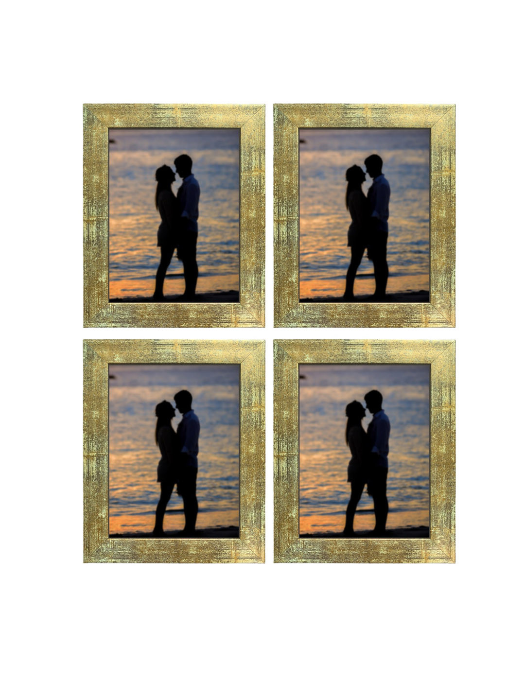 Art Street Set Of 4 Gold-Toned Picture Frames