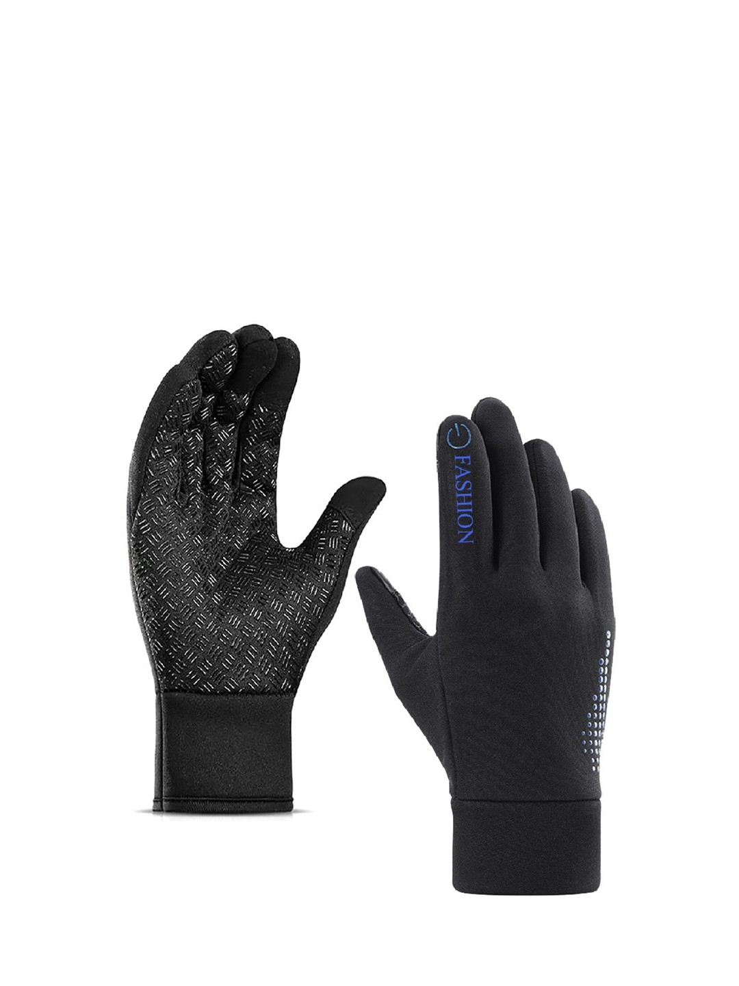 Alexvyan Men Printed Protective Riding Gloves