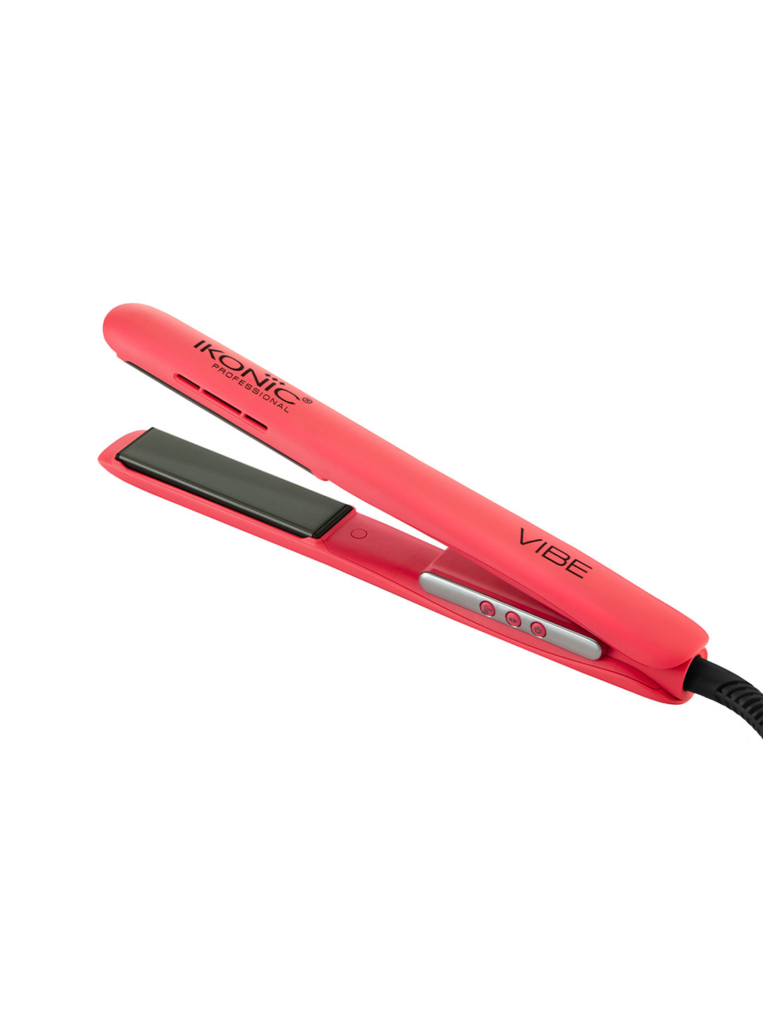 Ikonic Professional Vibe Hair Straightener with Ceramic Floating Plates & AI Technology- Peach