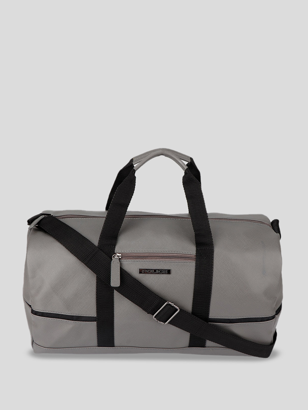 Police Unisex Vegan Leather Duffle Bag