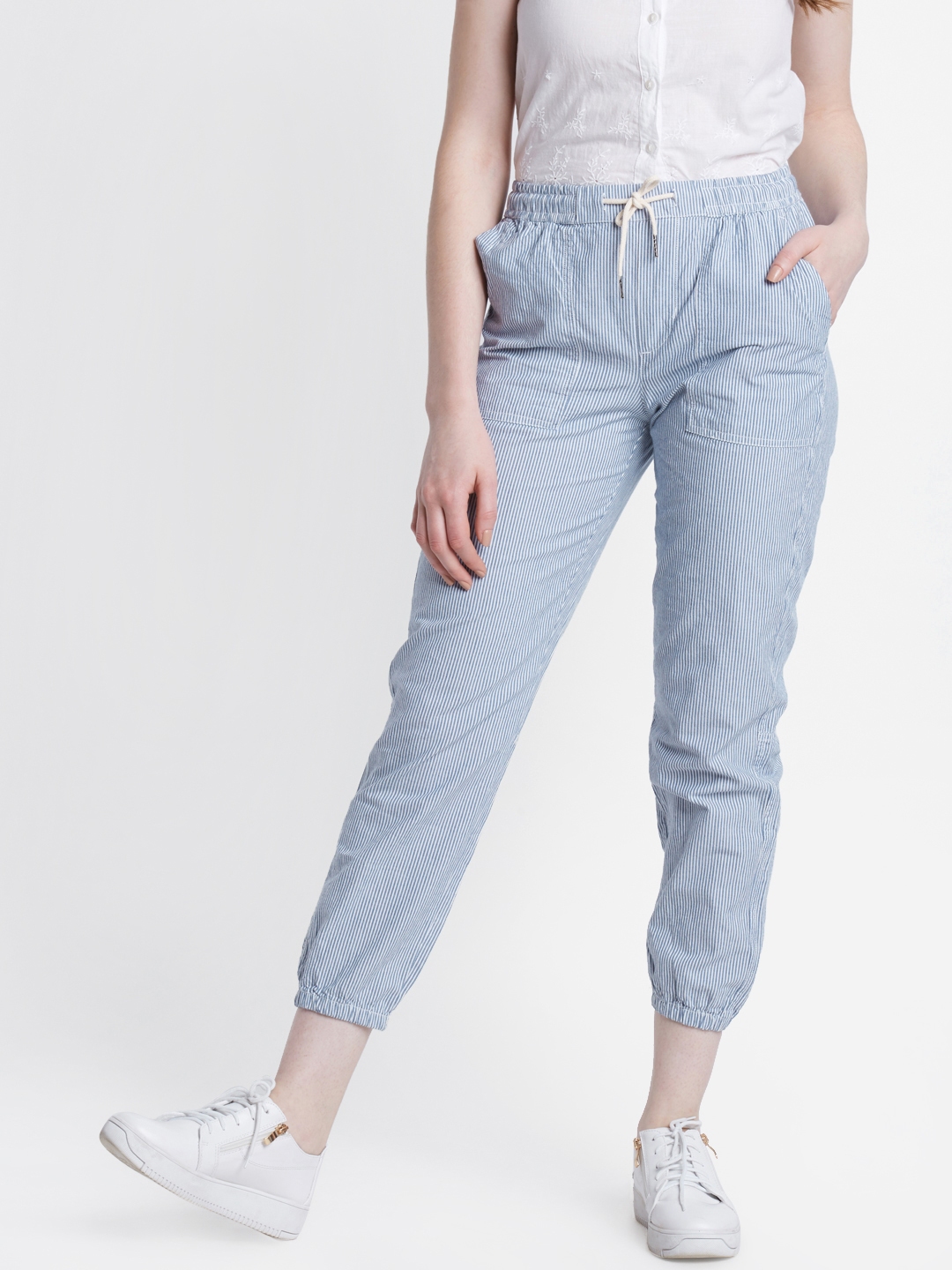 Honey Rust Solid AnkleLength Casual Women Comfort Fit Trousers  Selling  Fast at Pantaloonscom