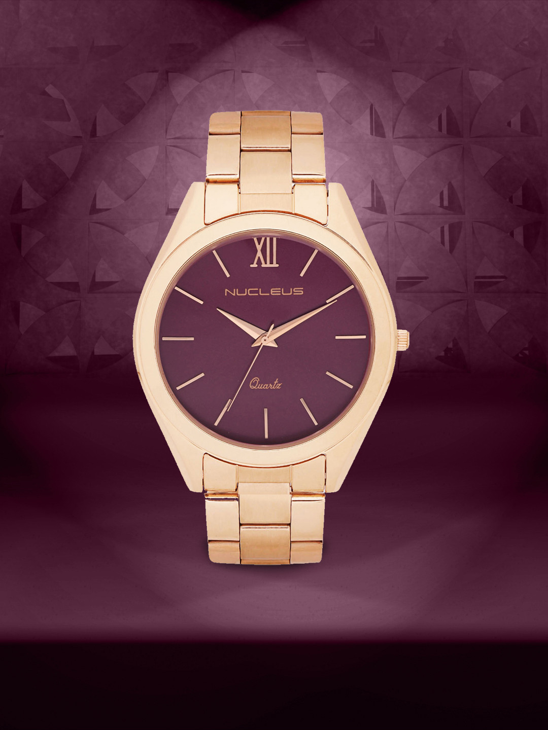 Nucleus Women Magenta Analogue Watch NMKSRGRGBR