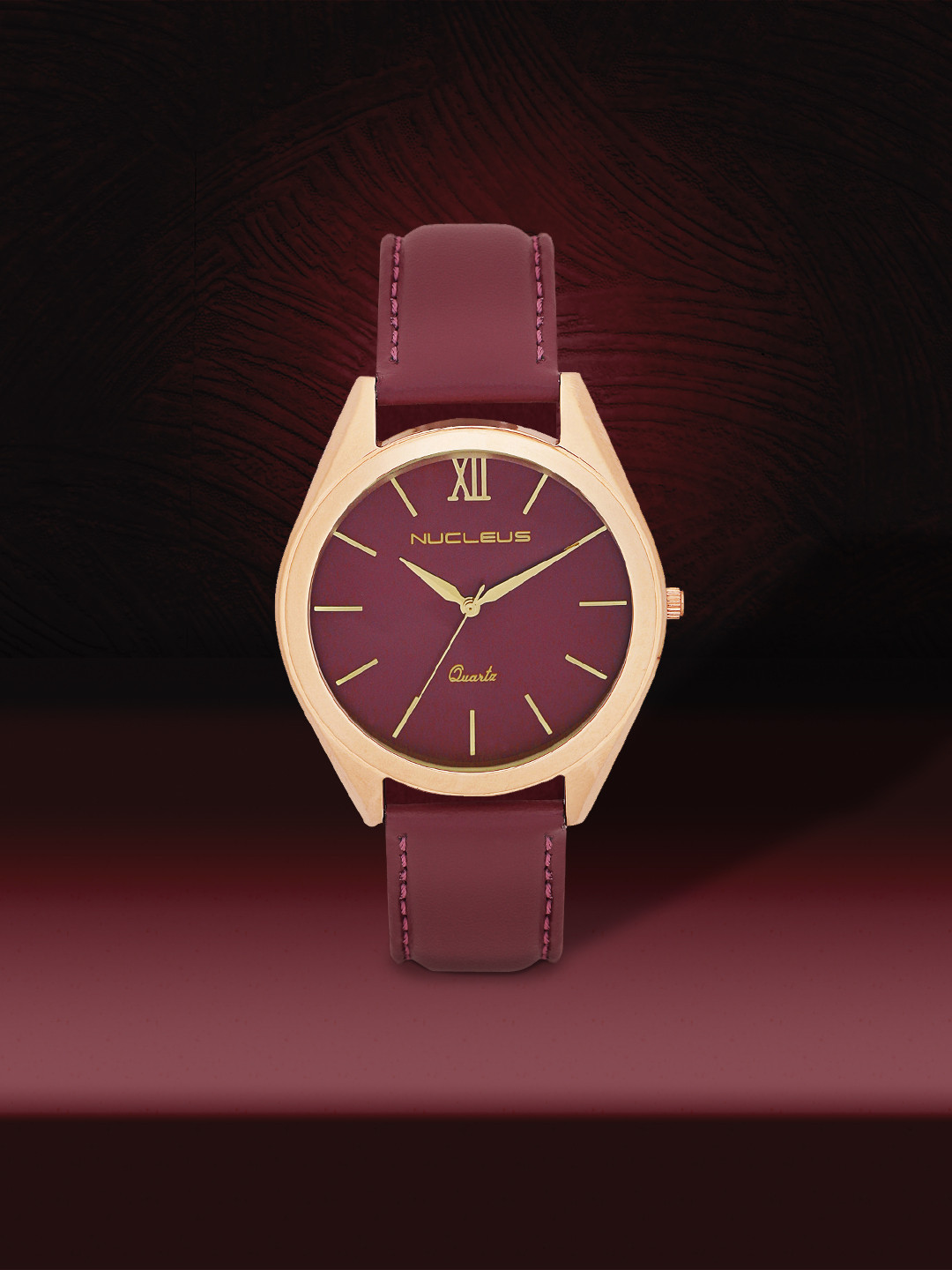 Nucleus Women Magenta Analogue Watch NMKSLRGBRBR