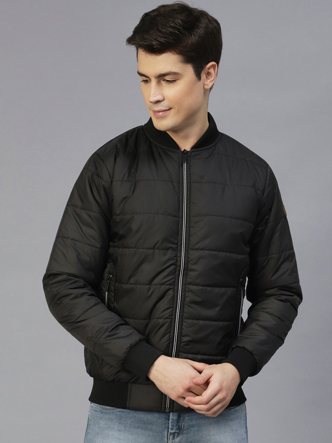 Rigo Mandarin Collar Puffer Jacket