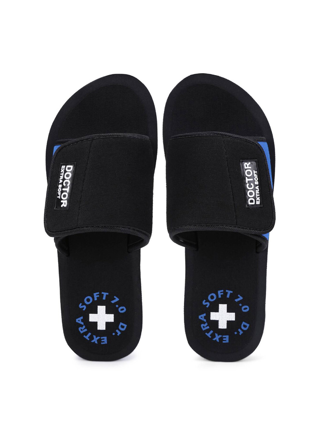 DOCTOR EXTRA SOFT Women Textured Orthopedic Non-Slip Sliders
