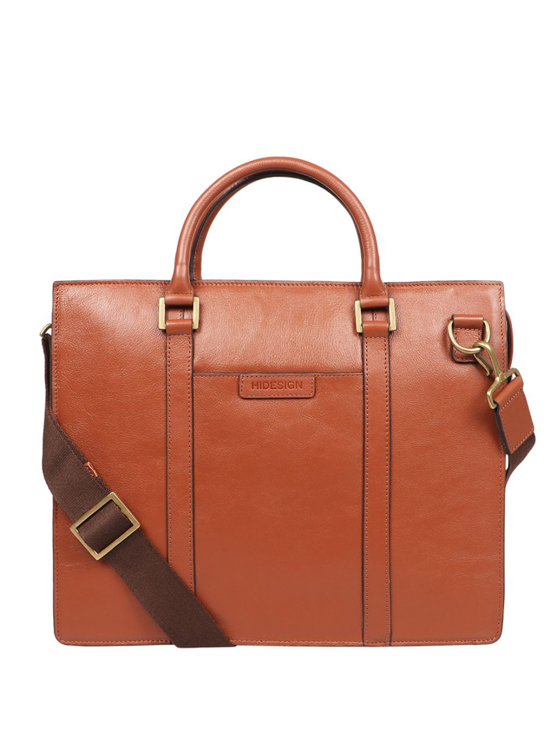 Hidesign Men Leather Formal Messenger Bag