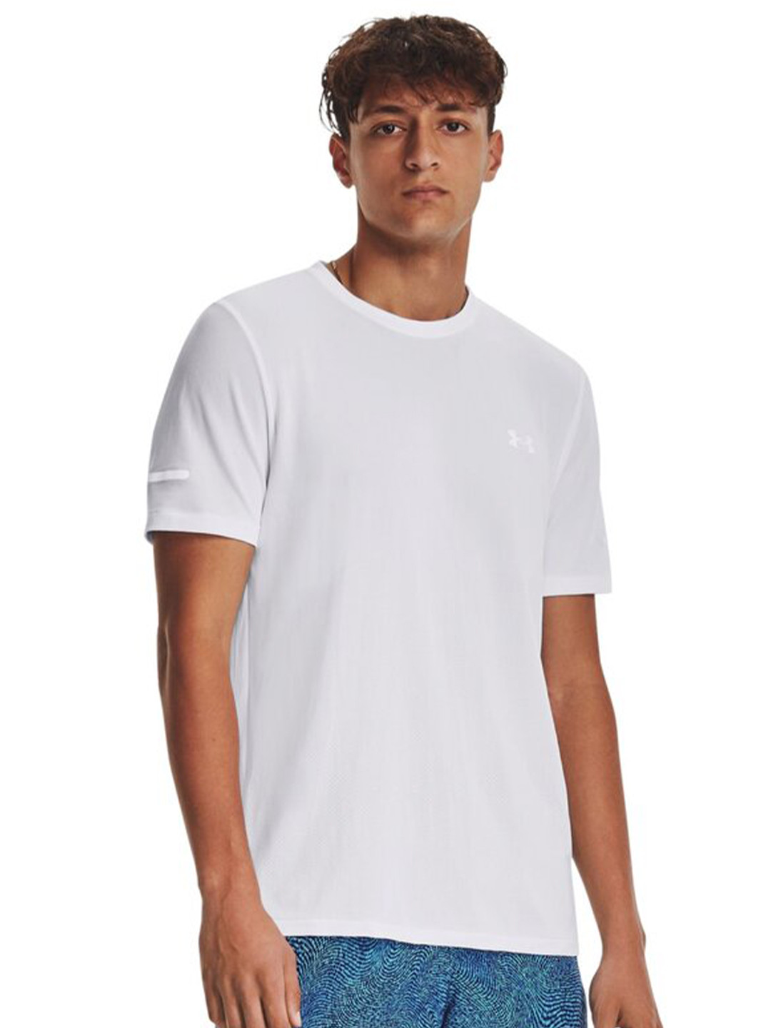 UNDER ARMOUR Seamless Stride Short Sleeves Round Neck Running Slim-Fit T-Shirt