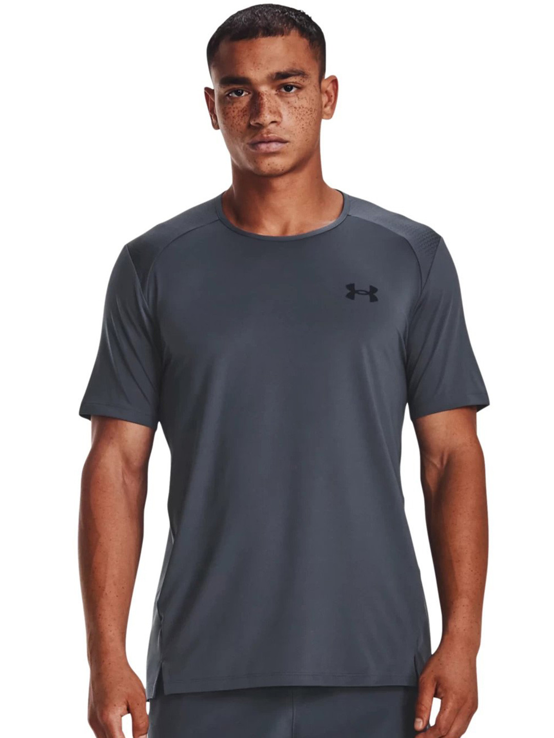 UNDER ARMOUR Armourprint Short Sleeves Raglan Sleeves Round Neck Slim-Fit T-Shirt