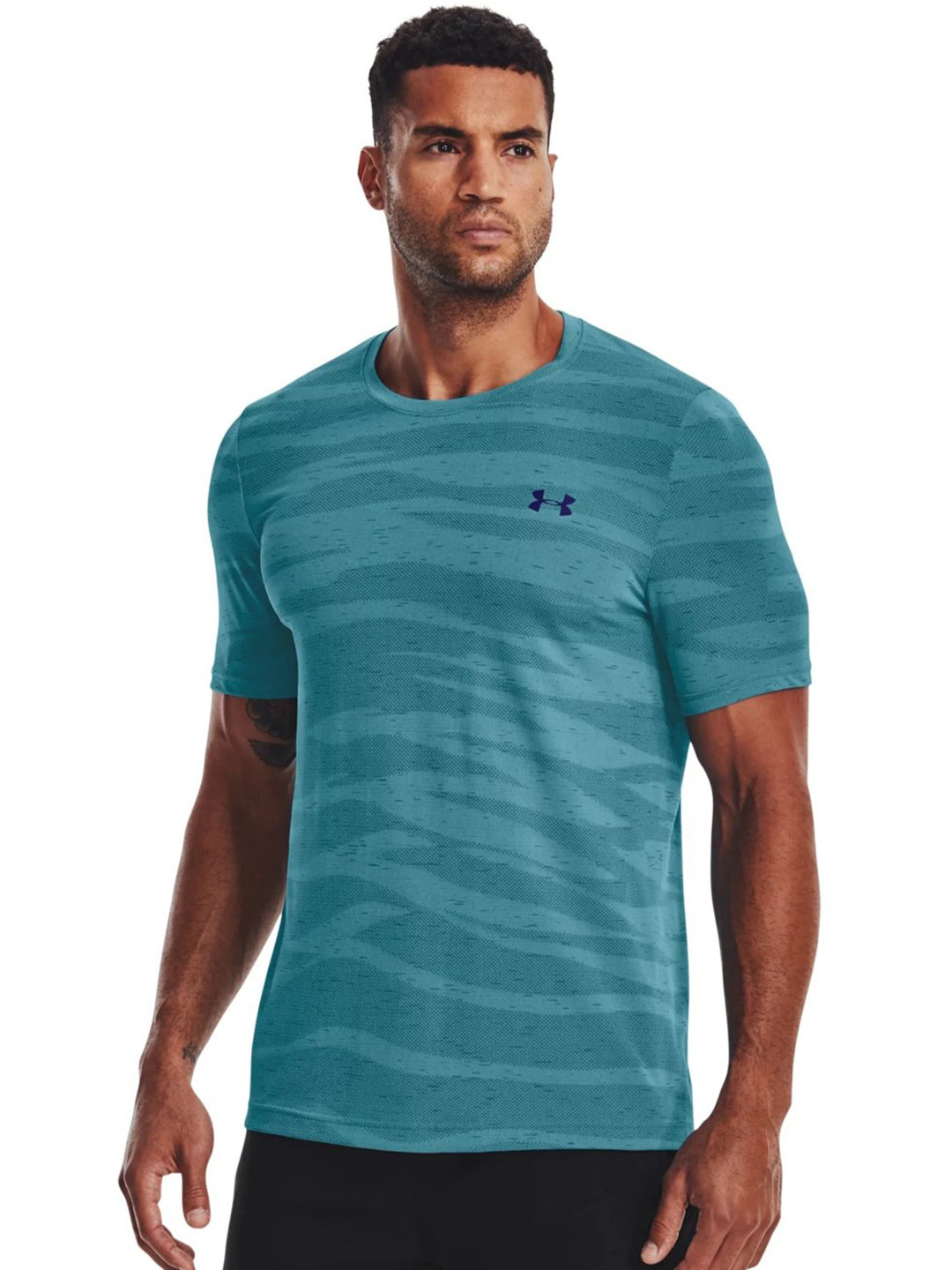 UNDER ARMOUR Seamless Wave Slim-Fit Sports T-Shirt
