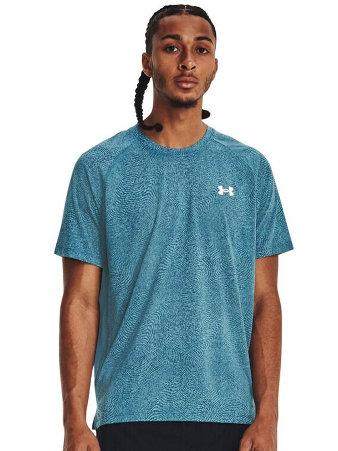 UNDER ARMOUR Streaker Micro Mesh Short Sleeves Slim-Fit T-Shirt