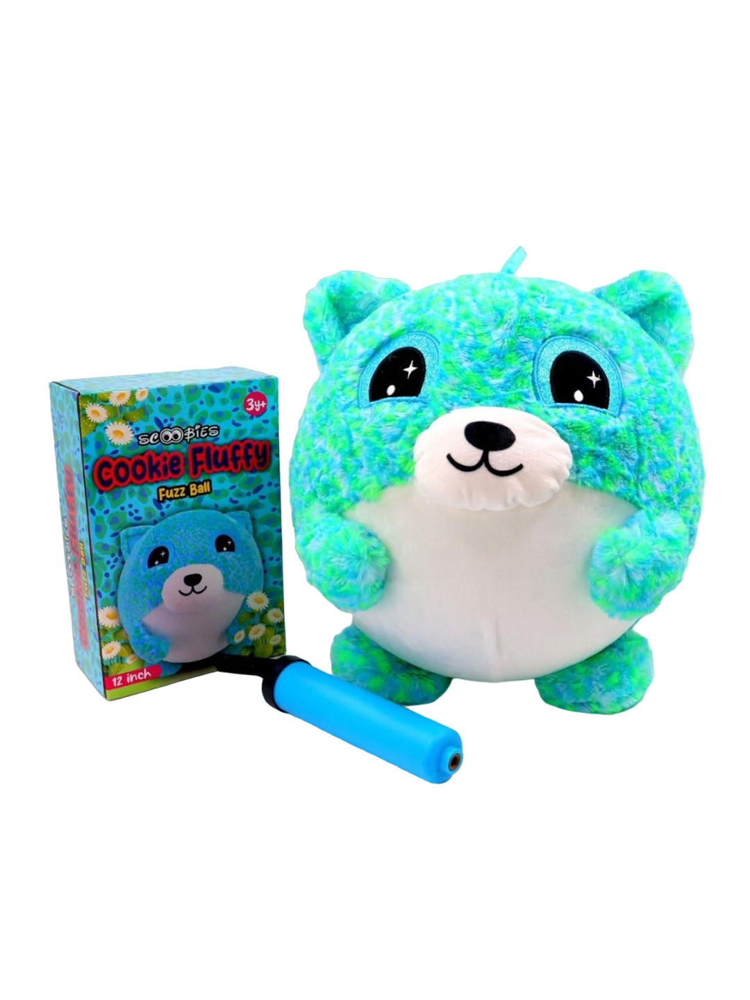 SCOOBIES Kids Cookie Fuzzball With Pump Activity Toy