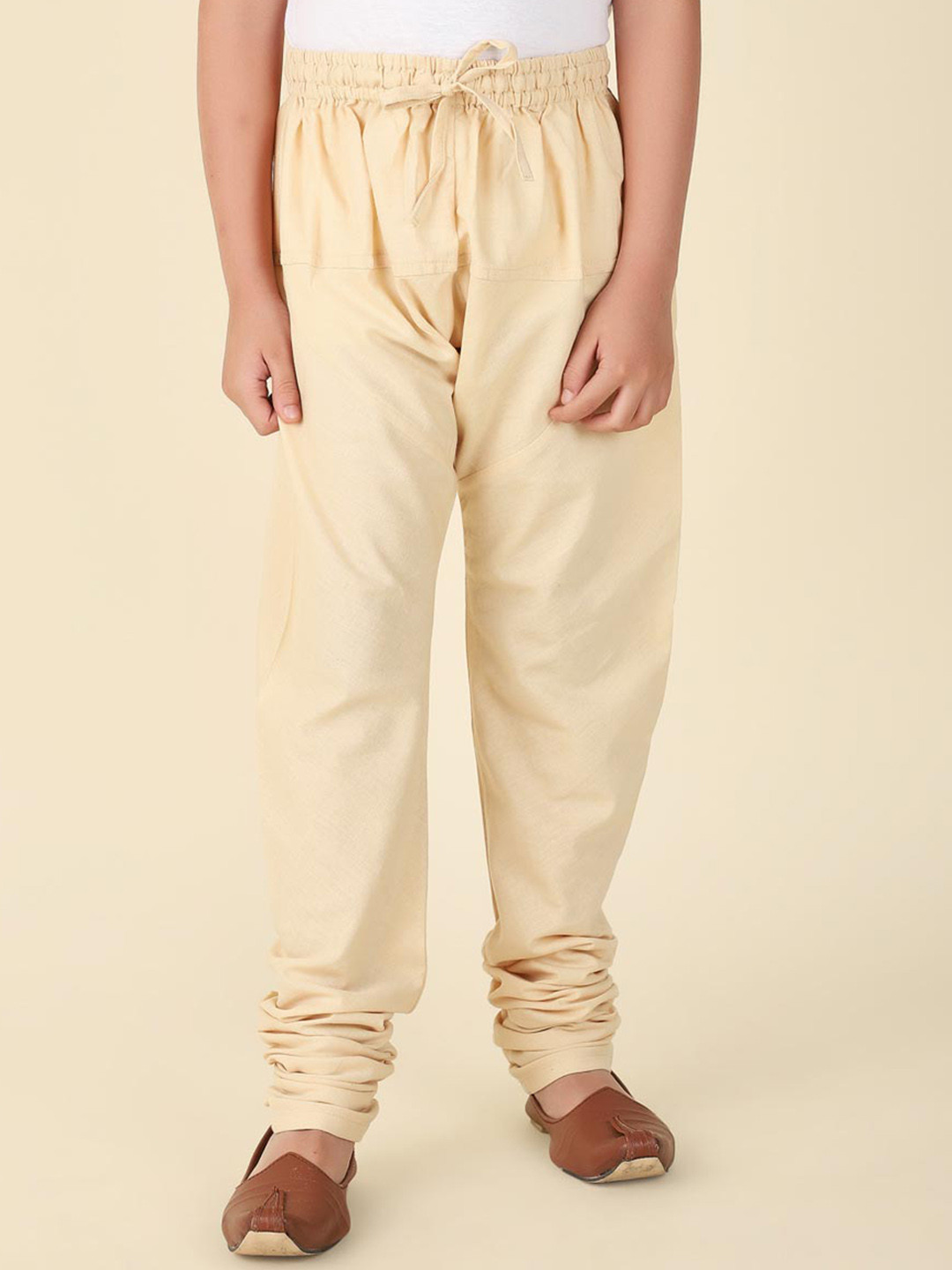 Fabindia Boys Cotton Slim Fit Churidar