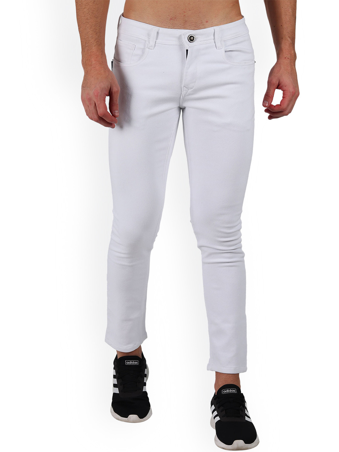 MM-21 Men Jean Mid-Rise Clean Look Denim Stretchable Jeans