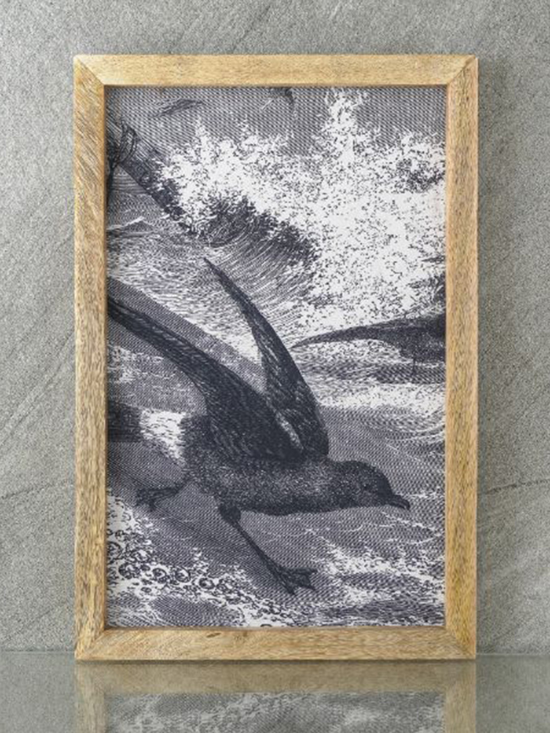 The Decor Mart Raven Crow Canvas Wall Rectangle Photographs Wall Art - 18 x 12 x 1 In