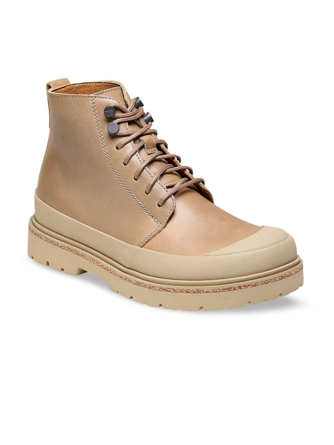 Birkenstock Prescott Taupe Regular Width Natural Leather Boots