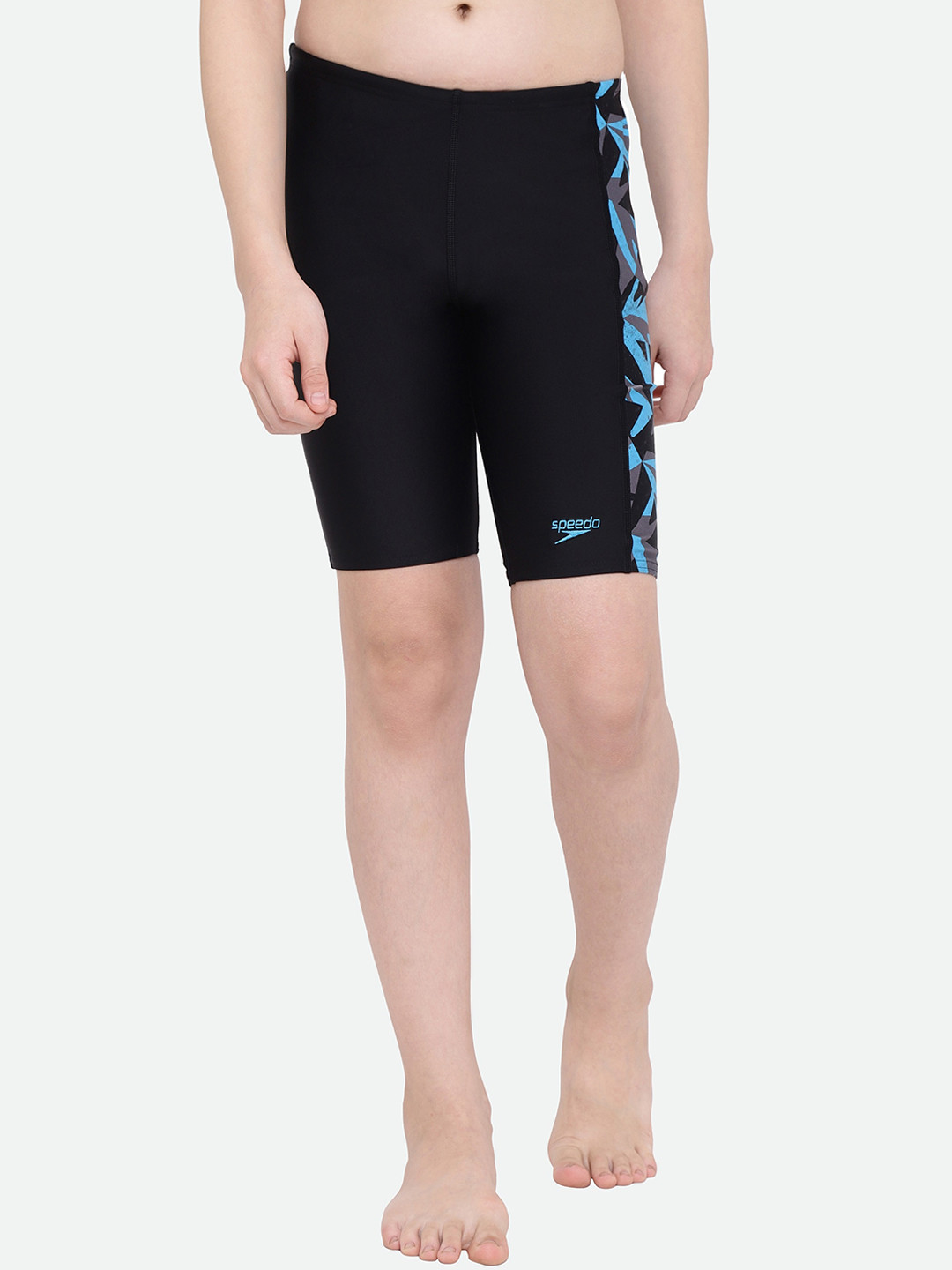 Speedo Boys Endurance Chlorine Resistant UPF 40 Hyperboom Print Jammer