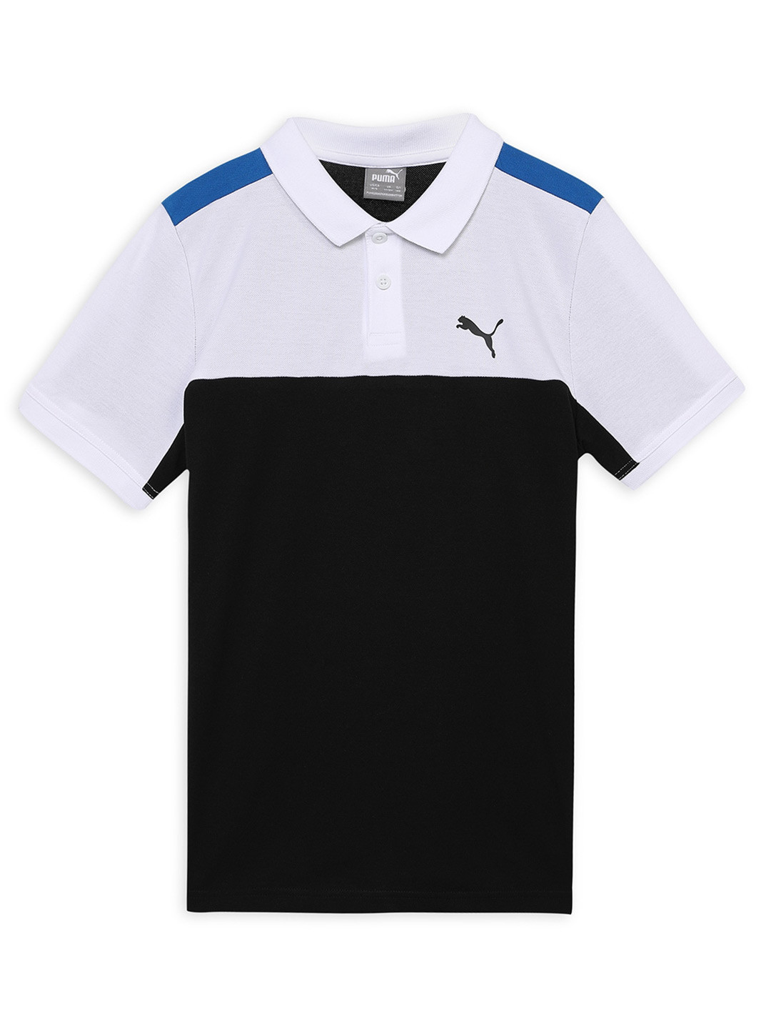 Puma Boys Colorblocked Youth Polo T-Shirt