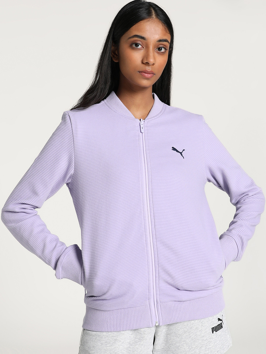 Puma Reversible Full-Zip Cotton Sporty Jackets
