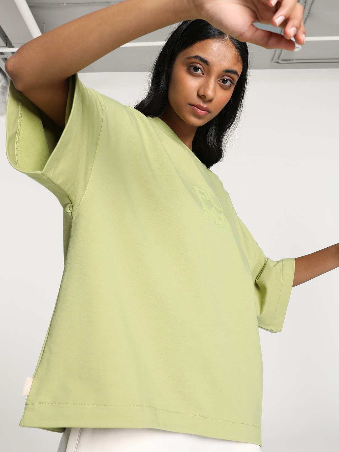 Puma Cotton Round Neck T-Shirt