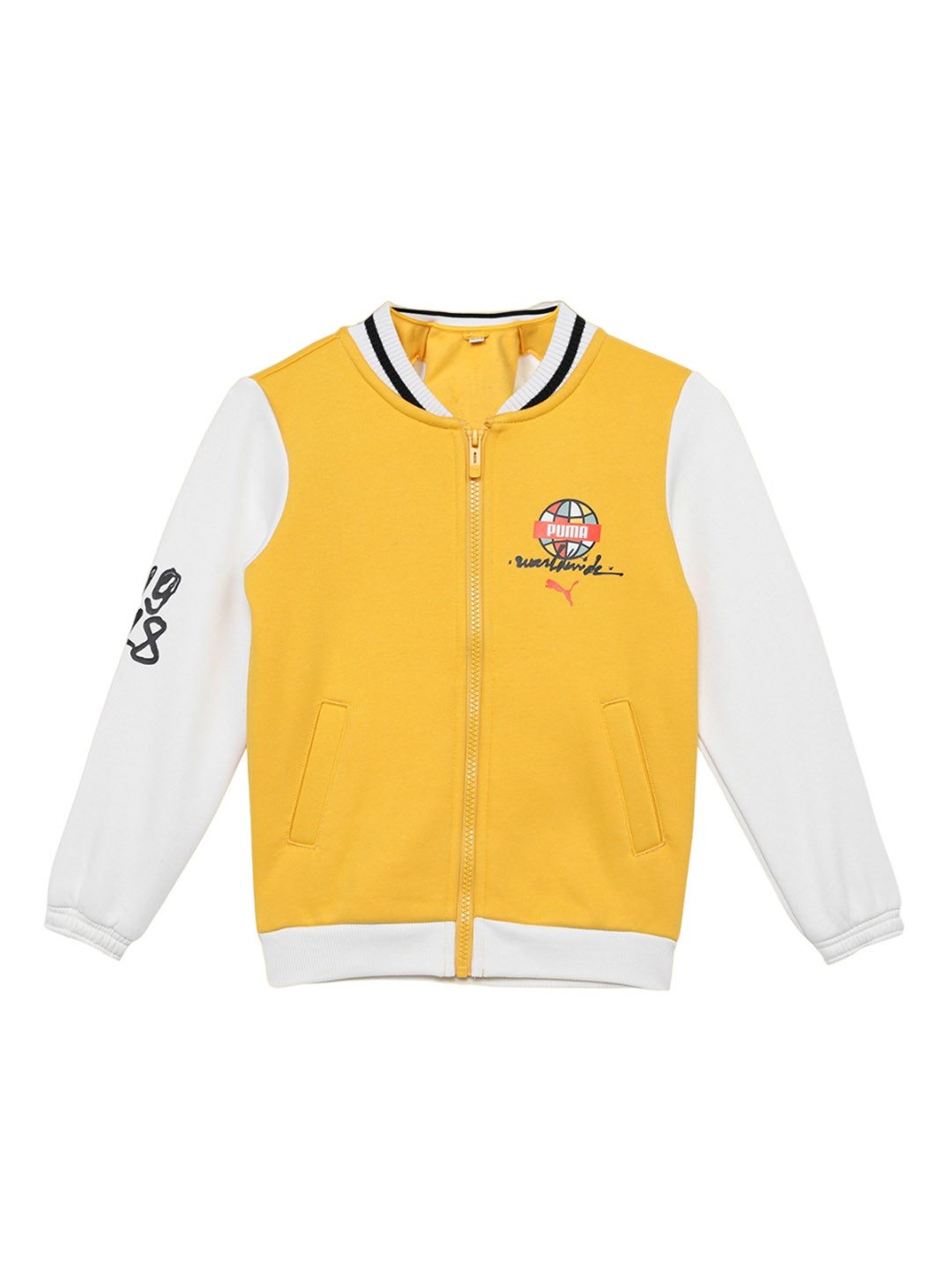 Puma Boys Long Sleeved Sporty Jacket