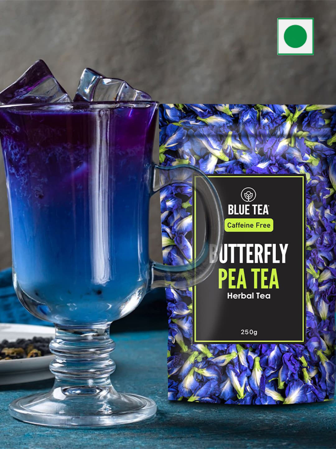 BLUE TEA Butterfly Pea Flower Tea 250 g