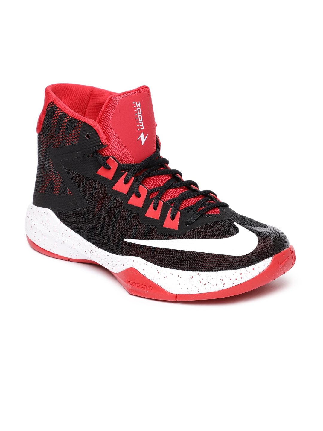 Buy Nike Men Red & Black Zoom Devosion Shoes - Sports Shoes for Men 2523055 | Myntra