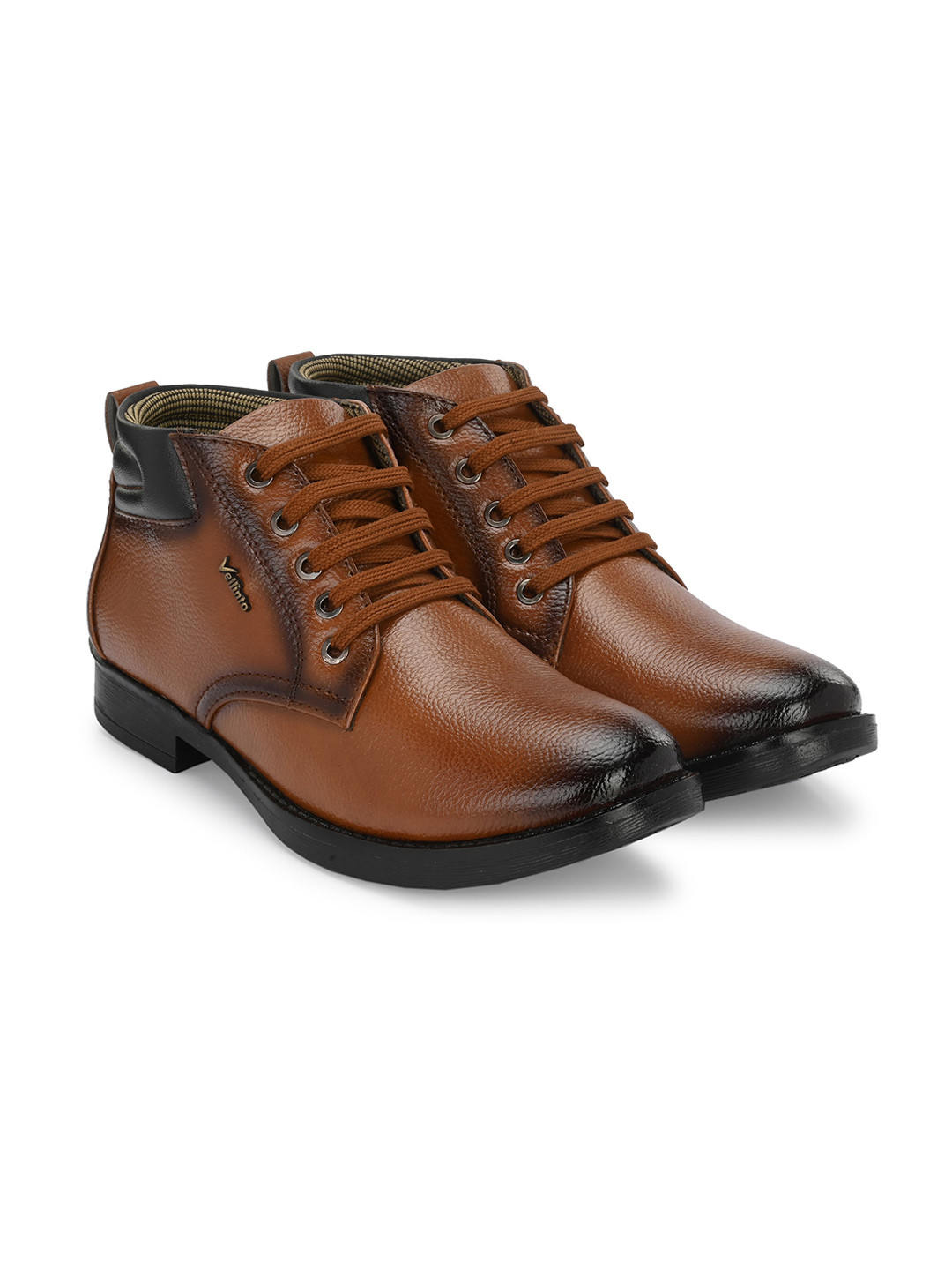 Vellinto Men Heeled Biker Boots