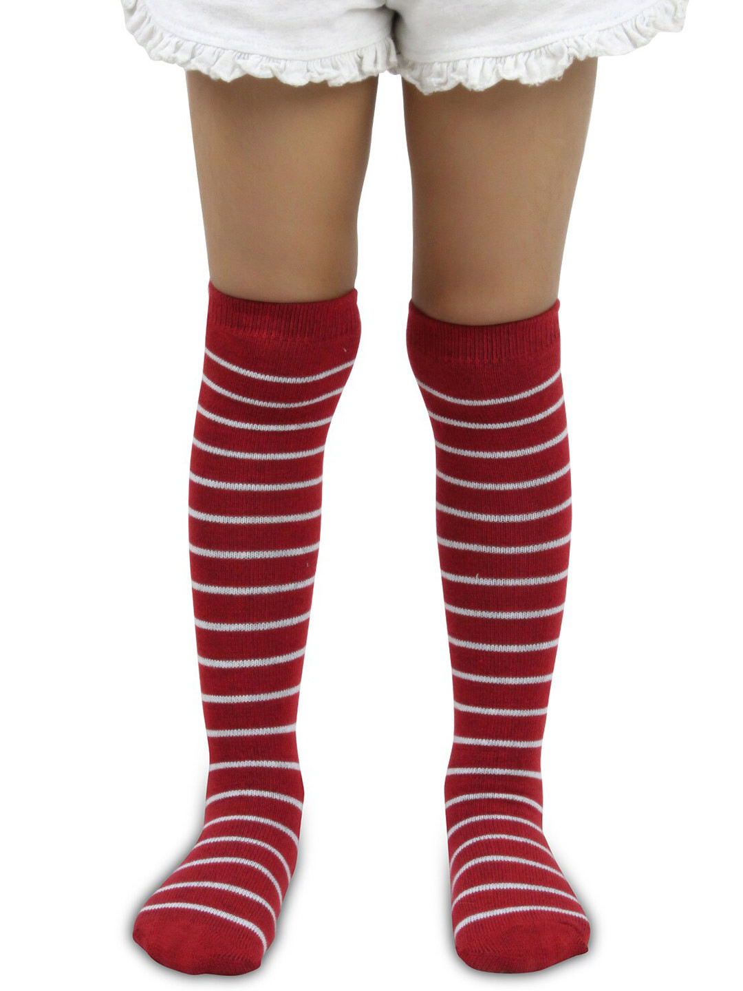 BAESD Kids Striped Knee-Length Socks