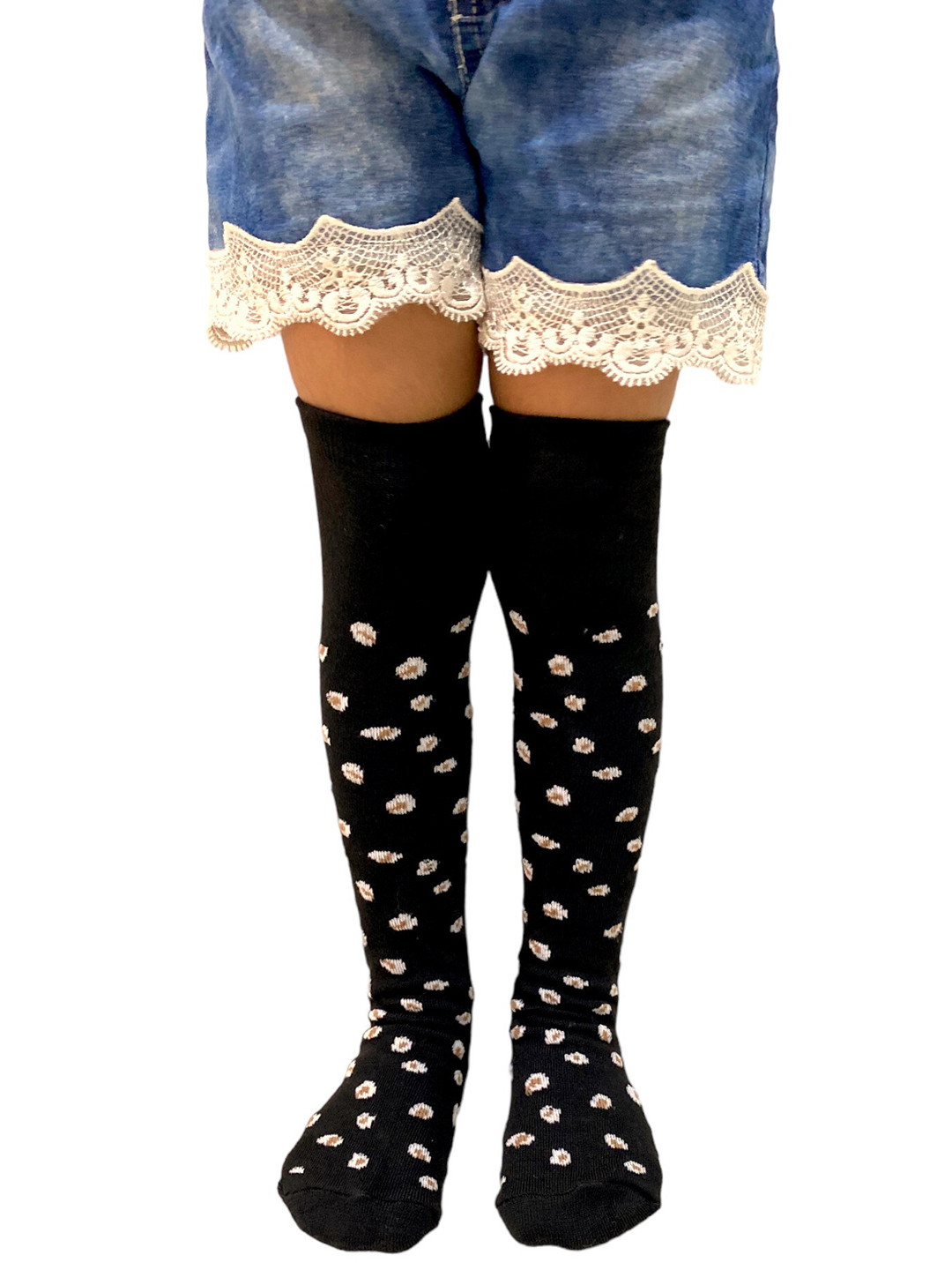 BAESD Kids Patterned Knee-Length Socks