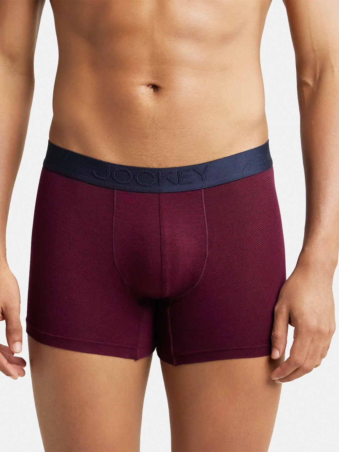 Jockey Tencel Micro Modal Solid Trunk with Natural Stayfresh Properties-IC25