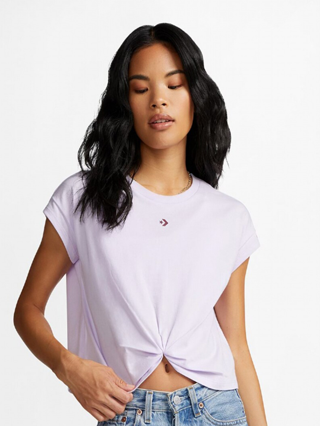 Converse Women Wordmark Twist T-shirt