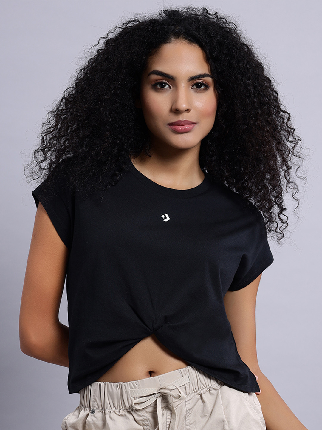 Converse Women Wordmark Twist T-shirt