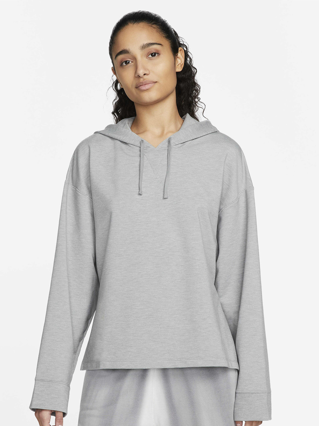 Nike Yoga Dri-FIT Fleece Hooded Pullover Sweatshirt