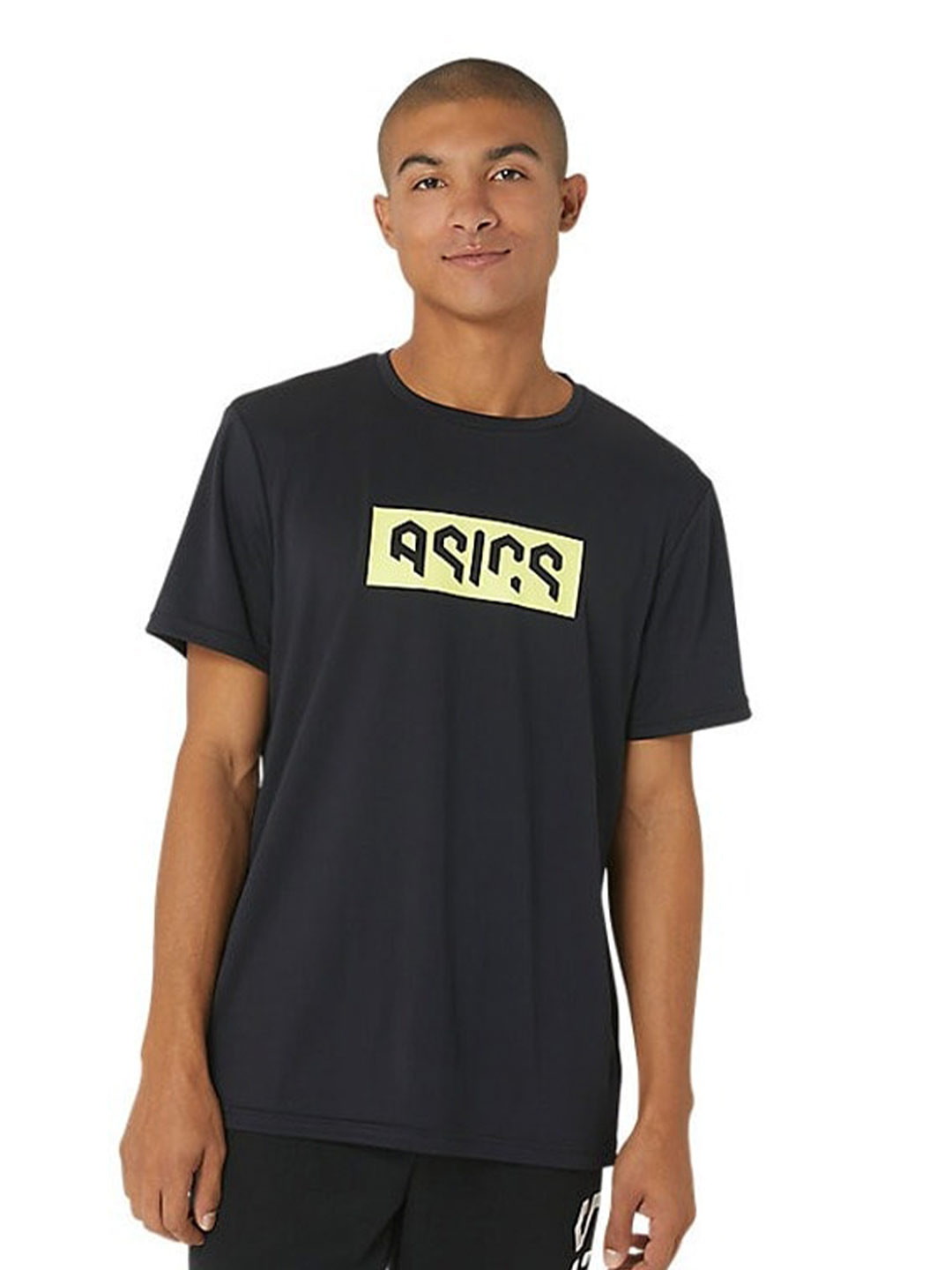 ASICS Hex Graphic Dry SS Printed Round Neck T-Shirt