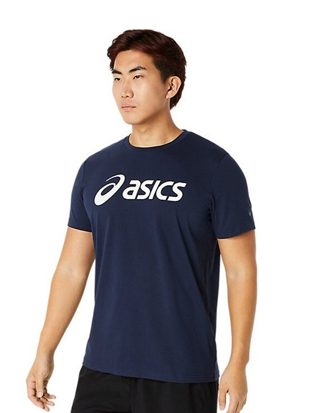 ASICS Graphic Brand Logo Printed Round Neck T-Shirt