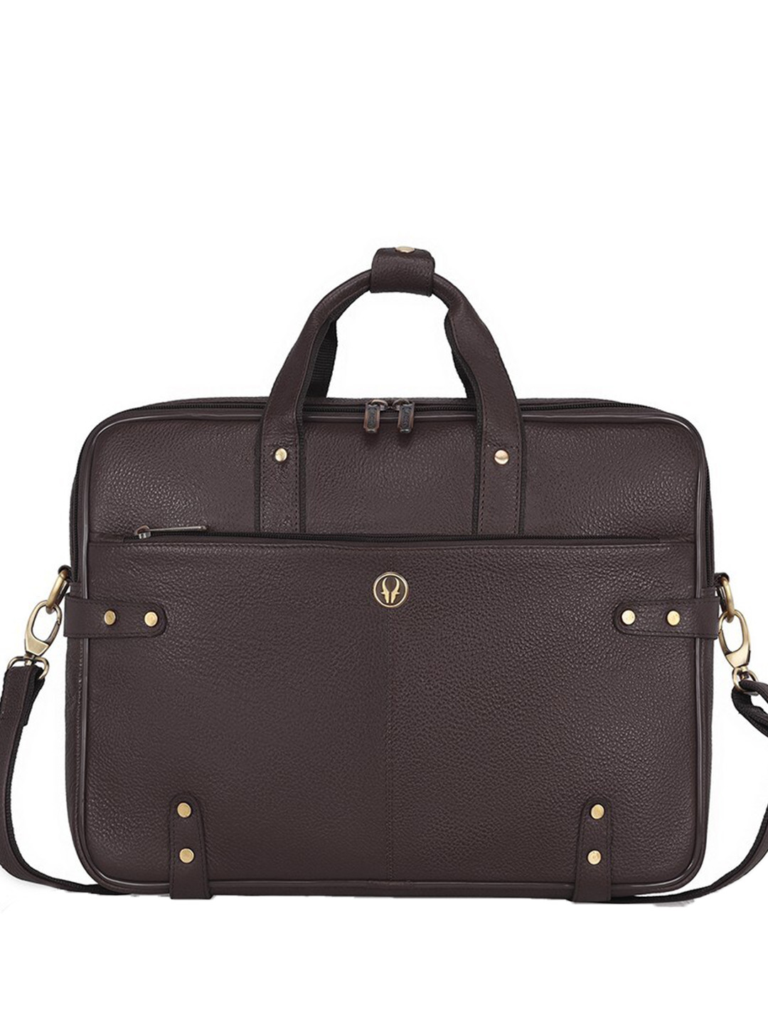 WildHorn Men Leather Laptop Bag Up to 16 inch laptop