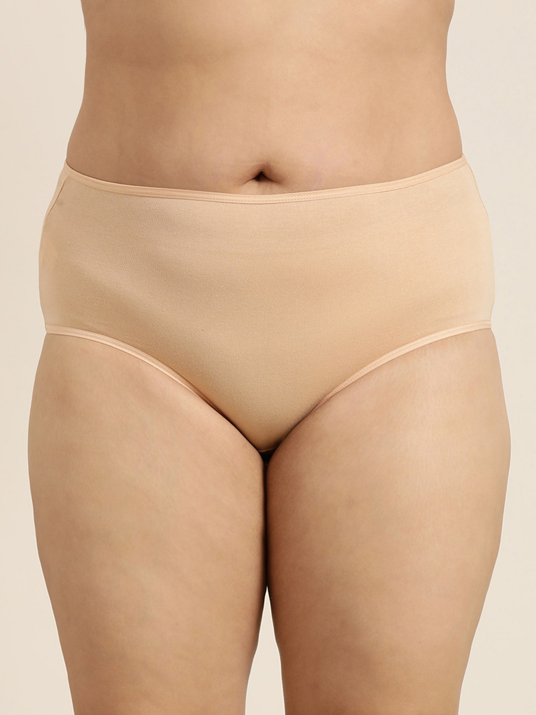 Sztori Plus Size Pack Of 3 Mid-Rise Hipster Briefs