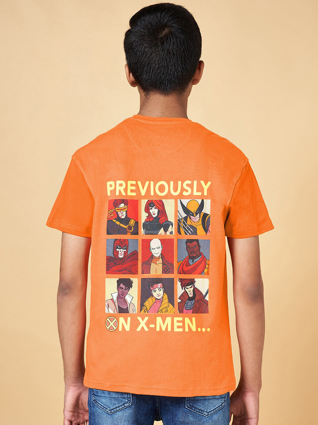 Coolsters by Pantaloons Boys X Men Printed Cotton T-shirt