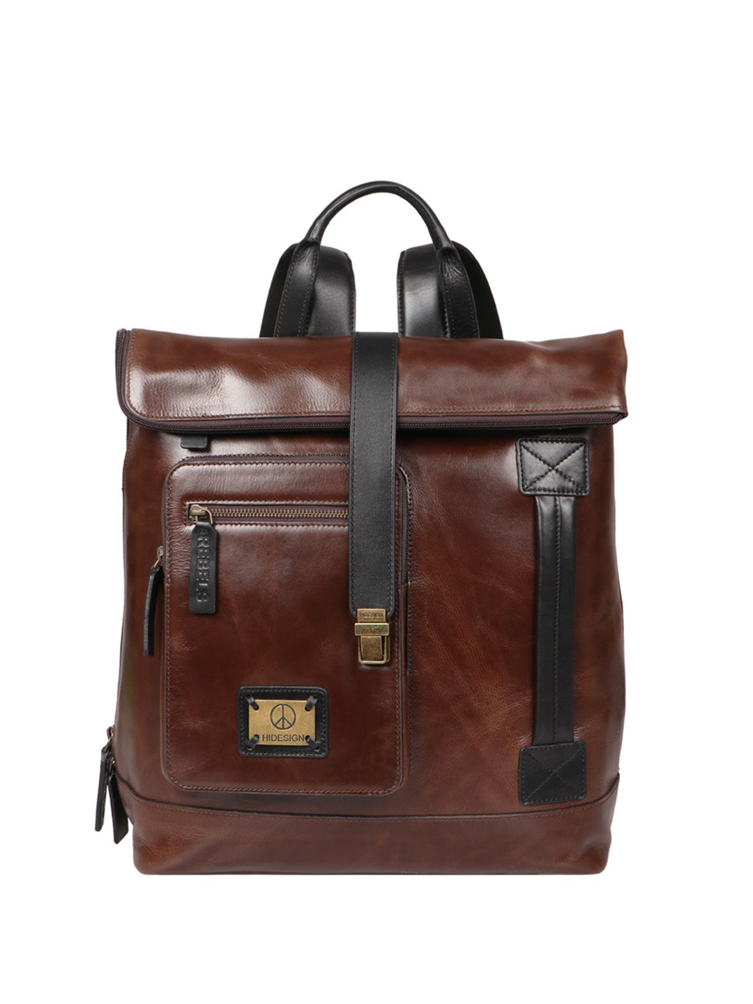 Hidesign Men Leather Backpack