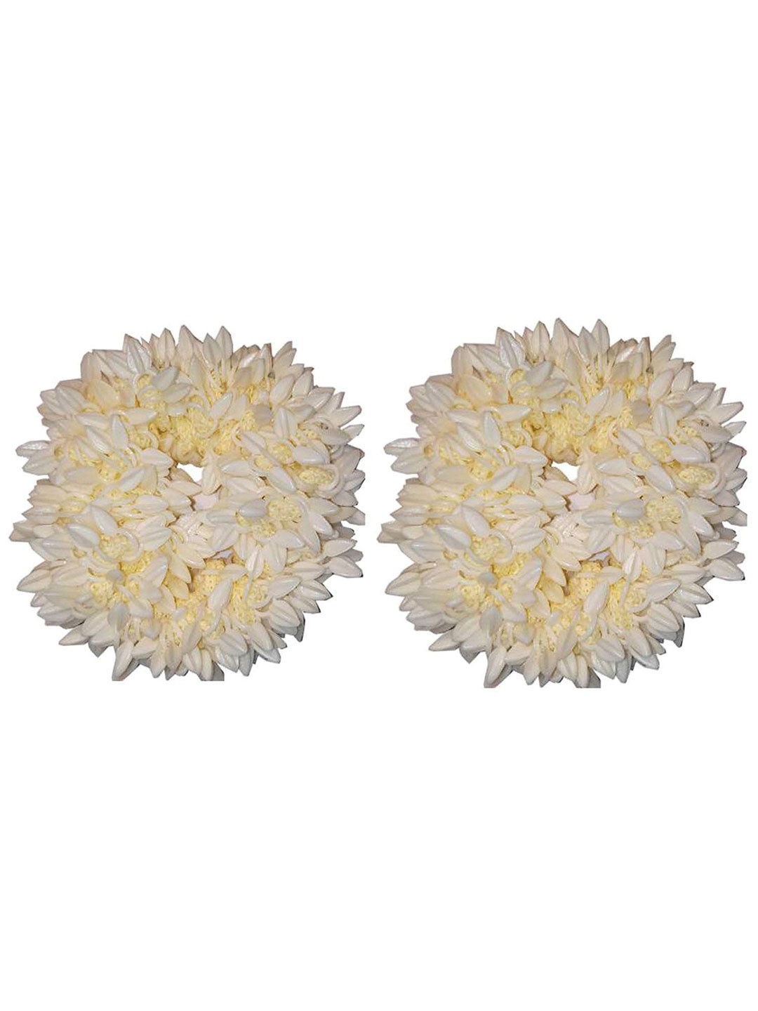 DN Creation Set Of 2 Beaded Bun Hair Accessory Set