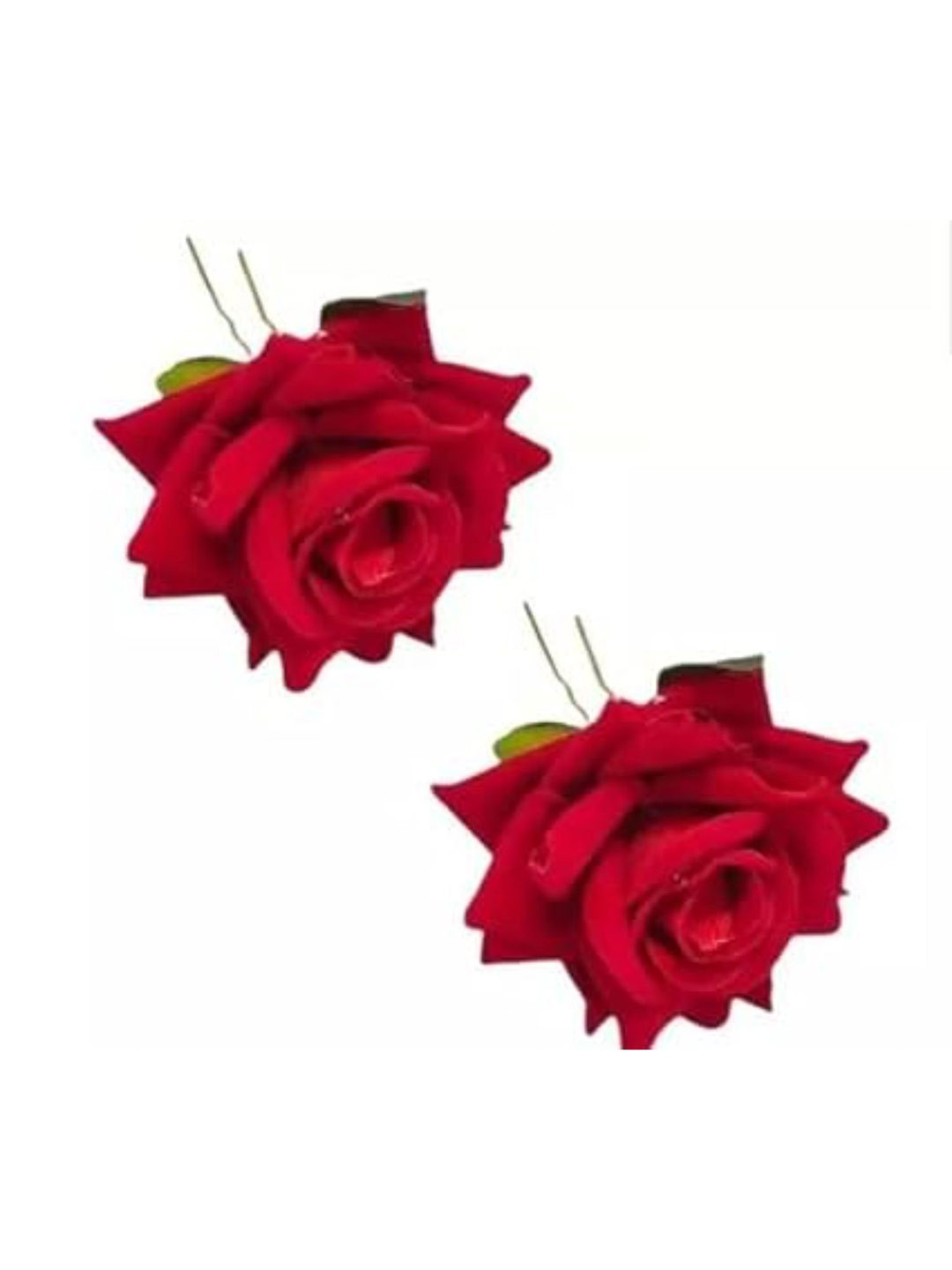 DN Creation Set of 2 Floral Bumpit Hair Pin