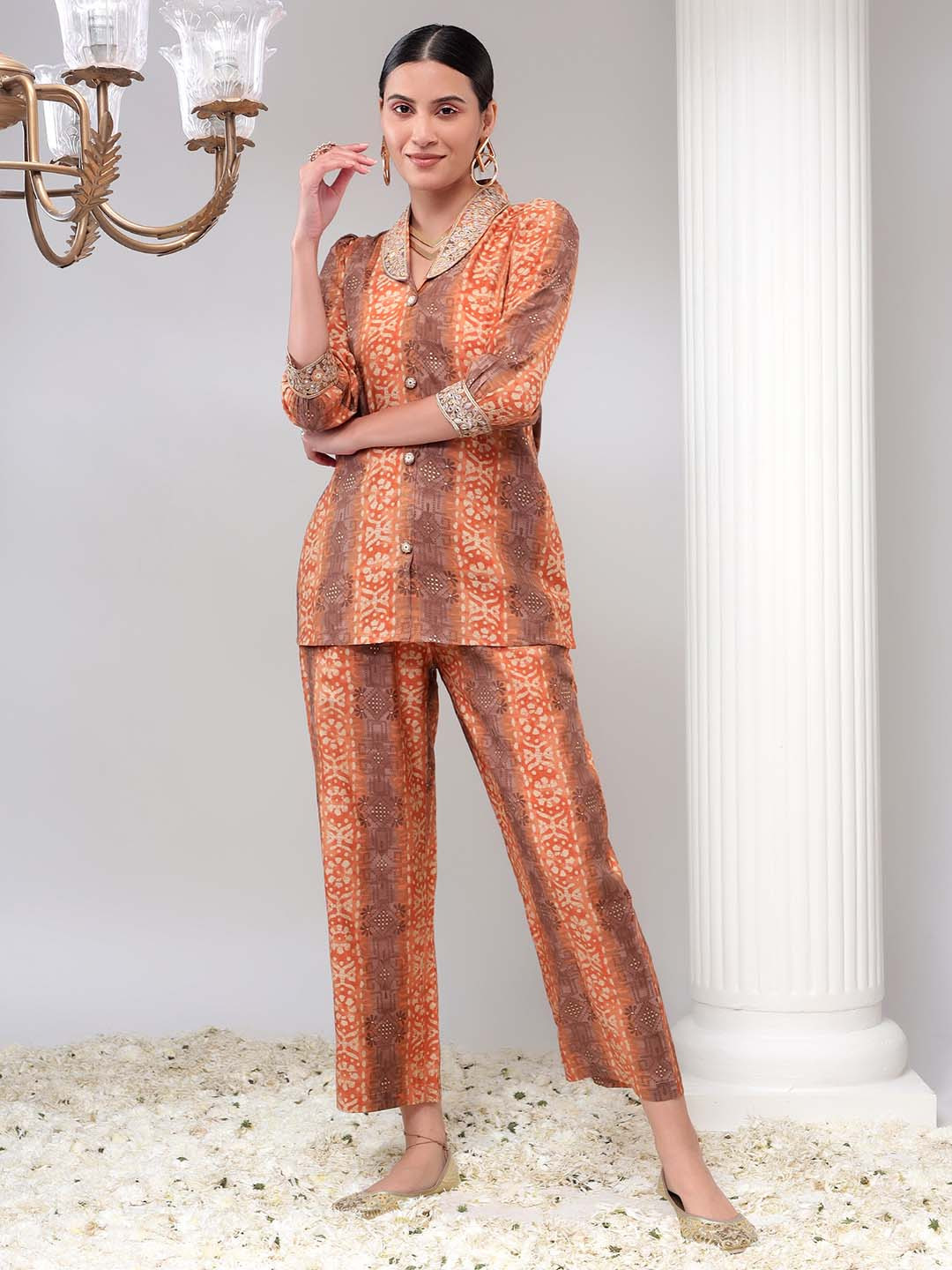 Bani Women Printed Tunic and Trouser Co-Ords