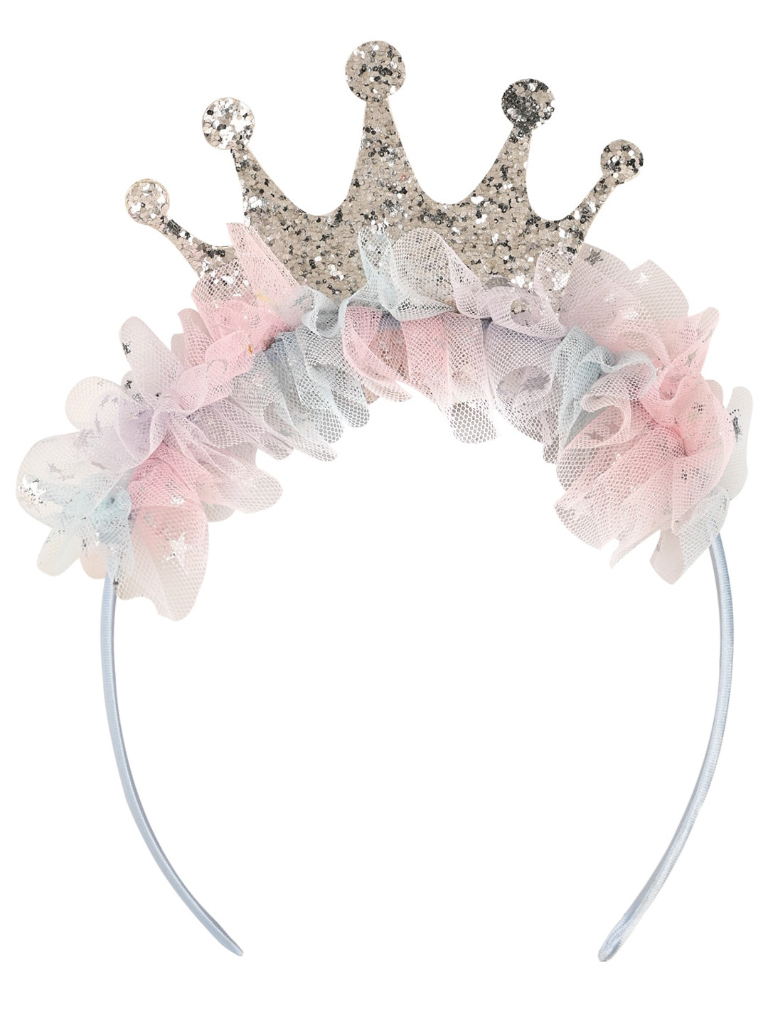 Aye Candy Girls Princess Birthday Cape Crown Hairband Heart Wand Set