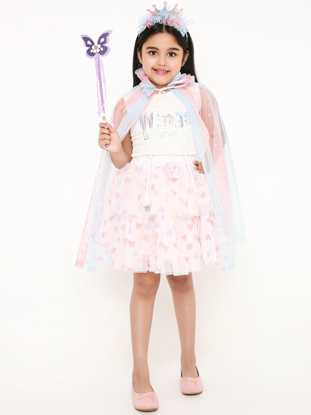 Aye Candy Girls Cape Crown Headband