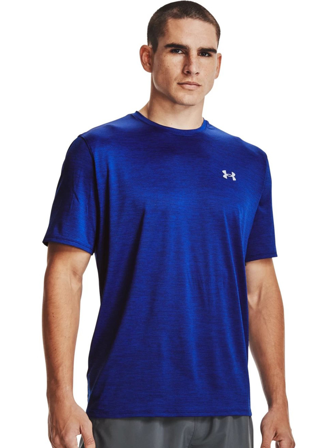 UNDER ARMOUR Striped Training Vent 2.0 Relaxed Fit T-Shirt