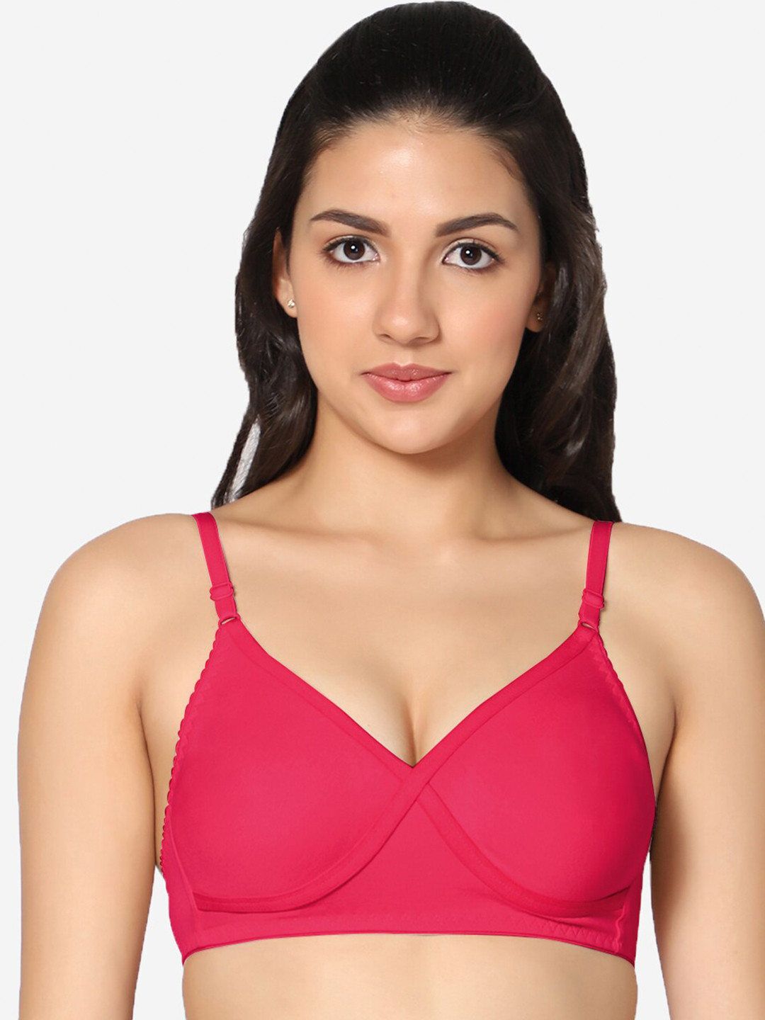In Care Seamless Full Coverage Pure Cotton T-shirt Bra With All Day Comfort