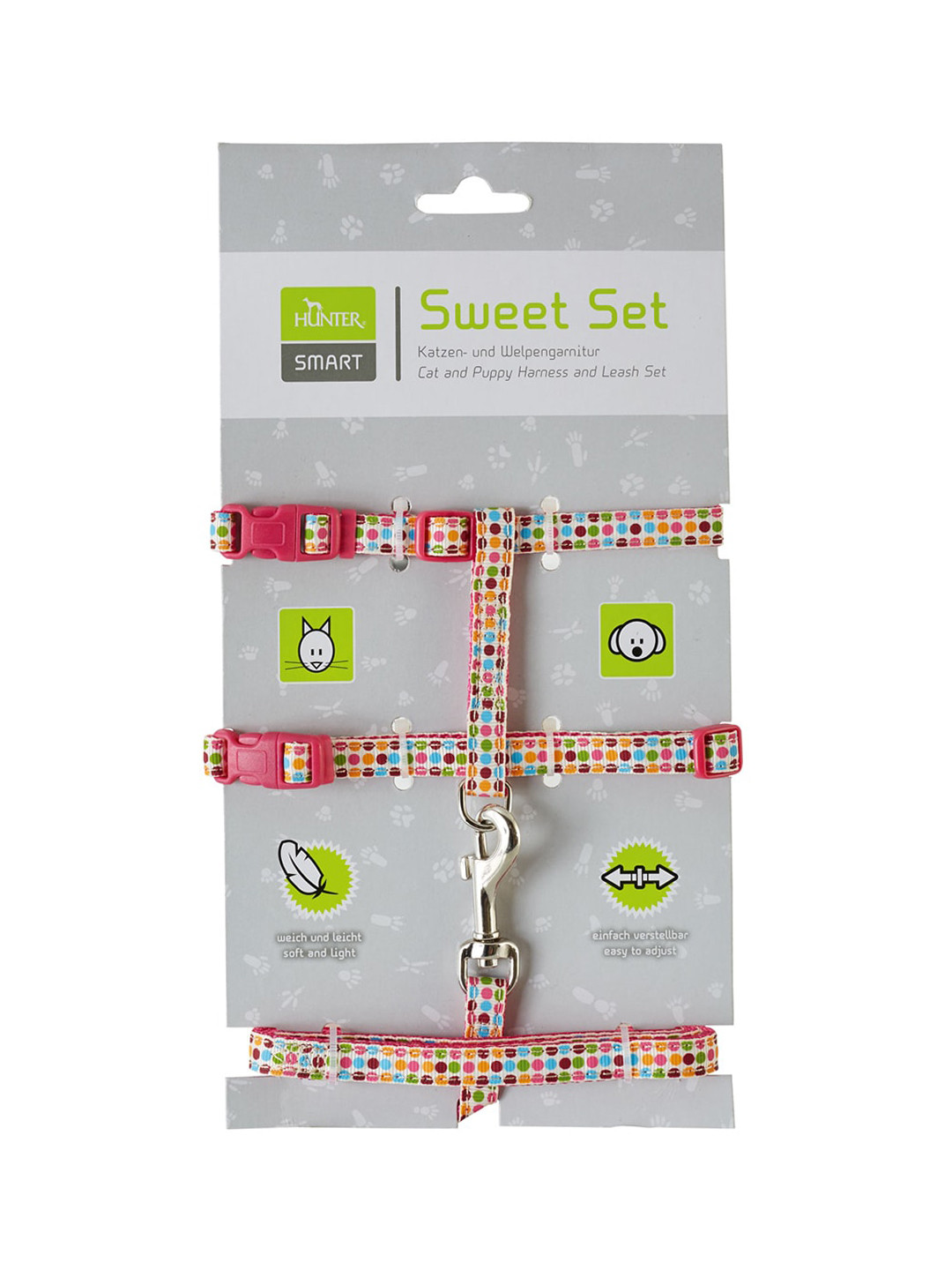 HUNTER Self-Design Cat Harness And Leash Set