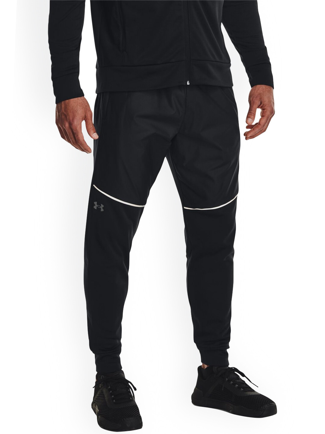 UNDER ARMOUR Men Armour Fleece Storm Mid-Rise Track Pants