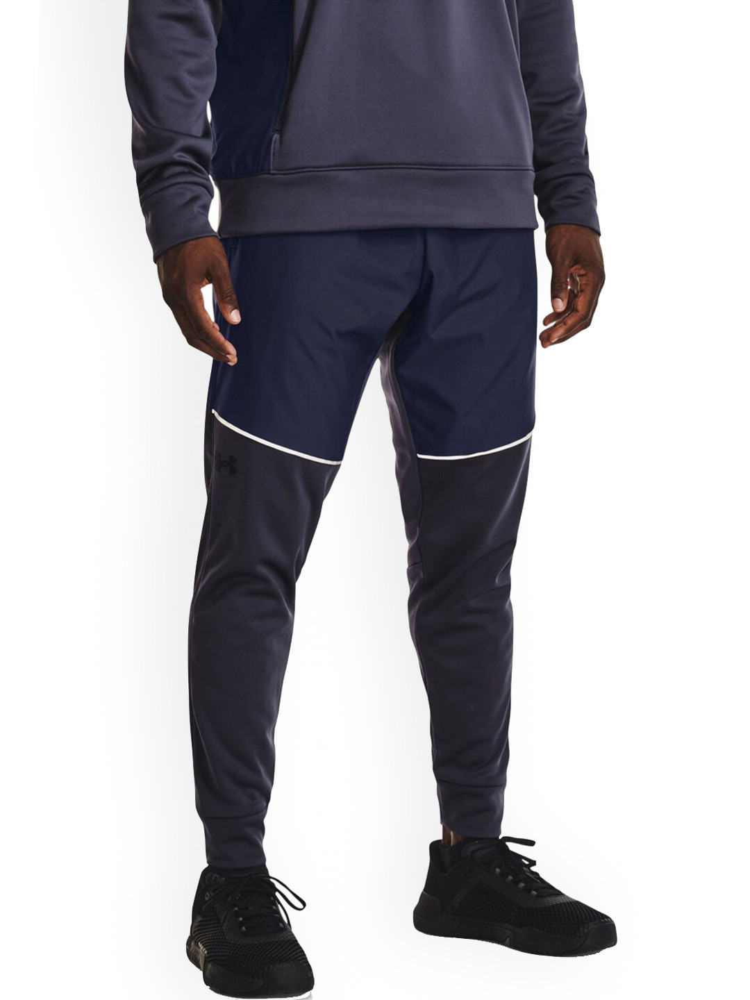 UNDER ARMOUR Men Armour Fleece Storm Mid-Rise Track Pants